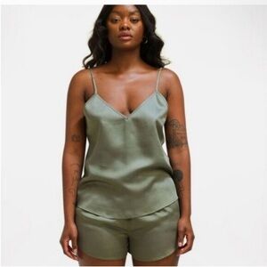 Ettitude Sateen Bamboo Cami MOSS | XXL
